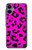 S1850 ピンクのヒョウ柄 Pink Leopard Pattern Samsung Galaxy A06 バックケース、フリップケース・カバー