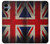 S2894 ヴィンテージイギリス旗 Vintage British Flag Samsung Galaxy A06 バックケース、フリップケース・カバー