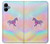 S3203 レインボーユニコーン Rainbow Unicorn Samsung Galaxy A06 バックケース、フリップケース・カバー