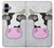 S3257 牛の漫画 Cow Cartoon Samsung Galaxy A06 バックケース、フリップケース・カバー