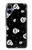 S3261 スマイルスカルハロウィーンのパターン Smile Skull Halloween Pattern Samsung Galaxy A06 バックケース、フリップケース・カバー