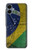 S3297 ブラジルの旗ビンテージフットボールのグラフィック Brazil Flag Vintage Football Graphic Samsung Galaxy A06 バックケース、フリップケース・カバー