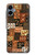 S3460 マリ芸術 Mali Art Pattern Samsung Galaxy A06 バックケース、フリップケース・カバー