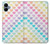 S3499 カラフルなハート柄 Colorful Heart Pattern Samsung Galaxy A06 バックケース、フリップケース・カバー