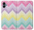 S3514 虹色ジグザグ Rainbow Zigzag Samsung Galaxy A06 バックケース、フリップケース・カバー