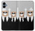 S3557 黒いスーツのクマ Bear in Black Suit Samsung Galaxy A06 バックケース、フリップケース・カバー