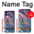S3676 カラフルな抽象的な大理石の石 Colorful Abstract Marble Stone Samsung Galaxy A06 バックケース、フリップケース・カバー