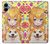 S3918 赤ちゃんコーギー犬コーギー女の子キャンディー Baby Corgi Dog Corgi Girl Candy Samsung Galaxy A06 バックケース、フリップケース・カバー