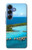S0844 ボラボラ島 Bora Bora Island Samsung Galaxy S25 バックケース、フリップケース・カバー