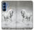 S0932 白馬 White Horse Samsung Galaxy S25 バックケース、フリップケース・カバー