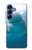 S1801 ベルーガ スマイルクジラ Beluga Whale Smile Whale Samsung Galaxy S25 バックケース、フリップケース・カバー