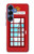 S2059 イングランドクラシック英国の電話ボックスミニマリスト England Classic British Telephone Box Minimalist Samsung Galaxy S25 バックケース、フリップケース・カバー