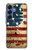 S2349 古いアメリカの国旗 Old American Flag Samsung Galaxy S25 バックケース、フリップケース・カバー