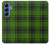 S2373 タータングリーンパターン Tartan Green Pattern Samsung Galaxy S25 バックケース、フリップケース・カバー