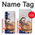 S2496 日本美術歌 歌川国芳 玉取り Japan Art Utagawa Kuniyoshi Tamatori Samsung Galaxy S25 バックケース、フリップケース・カバー