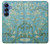 S2692 開花アーモンドの木 フィンセント・ファン・ゴッホ Vincent Van Gogh Almond Blossom Samsung Galaxy S25 バックケース、フリップケース・カバー