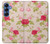 S3037 ローズコテージフローラ Pretty Rose Cottage Flora Samsung Galaxy S25 バックケース、フリップケース・カバー