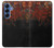 S3071 錆びたテクスチャグラフィック Rusted Metal Texture Graphic Samsung Galaxy S25 バックケース、フリップケース・カバー