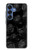 S3153 黒バラ Black Roses Samsung Galaxy S25 バックケース、フリップケース・カバー