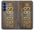 S3228 ヴィンテージ 車のナンバープレート Vintage Car License Plate Samsung Galaxy S25 バックケース、フリップケース・カバー