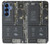 S3467 携帯電話の中のグラフィック Inside Mobile Phone Graphic Samsung Galaxy S25 バックケース、フリップケース・カバー