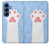 S3618 猫の足 Cat Paw Samsung Galaxy S25 バックケース、フリップケース・カバー