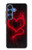 S3682 デビルハート Devil Heart Samsung Galaxy S25 バックケース、フリップケース・カバー