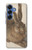 S3781 アルブレヒト・デューラー・ヤング・ヘア Albrecht Durer Young Hare Samsung Galaxy S25 バックケース、フリップケース・カバー