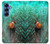 S3893 カクレクマノミ Ocellaris clownfish Samsung Galaxy S25 バックケース、フリップケース・カバー