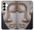 S1255 仏の顔 Buddha Face Samsung Galaxy S25 Plus バックケース、フリップケース・カバー