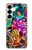 S1630 魚日本タトゥー Fish Japanese Oriental Tattoo Samsung Galaxy S25 Plus バックケース、フリップケース・カバー
