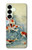 S1654 魚アート絵画 Koi Carp Fish Art Painting Samsung Galaxy S25 Plus バックケース、フリップケース・カバー