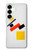 S1958 マレーヴィッチ・スーパーマレーミズム Malevich Suprematism Samsung Galaxy S25 Plus バックケース、フリップケース・カバー