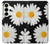 S2477 デイジーの花 Daisy flower Samsung Galaxy S25 Plus バックケース、フリップケース・カバー
