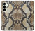 S2703 スネークスキンテクスチャグラフィックプリント Snake Skin Texture Graphic Printed Samsung Galaxy S25 Plus バックケース、フリップケース・カバー
