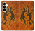 S2901 リザードアボリジニアート Lizard Aboriginal Art Samsung Galaxy S25 Plus バックケース、フリップケース・カバー