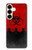 S2917 バイオハザードウイルスの警告 Biohazards Virus Red Alert Samsung Galaxy S25 Plus バックケース、フリップケース・カバー