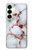 S2920 ブラッディマーブルグラフィックプリント Bloody Marble Samsung Galaxy S25 Plus バックケース、フリップケース・カバー