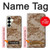 S2939 砂漠デジタル迷彩 Desert Digital Camo Camouflage Samsung Galaxy S25 Plus バックケース、フリップケース・カバー