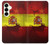 S2984 スペインサッカー Spain Football Soccer Flag Samsung Galaxy S25 Plus バックケース、フリップケース・カバー