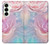 S3050 ヴィンテージパステルの花 Vintage Pastel Flowers Samsung Galaxy S25 Plus バックケース、フリップケース・カバー