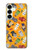 S3275 かわいいハロウィーンの漫画のパターン Cute Halloween Cartoon Pattern Samsung Galaxy S25 Plus バックケース、フリップケース・カバー