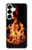 S3379 ファイアーフレーム Fire Frame Samsung Galaxy S25 Plus バックケース、フリップケース・カバー