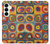 S3409 正方形の同心円 Squares Concentric Circles Samsung Galaxy S25 Plus バックケース、フリップケース・カバー