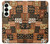 S3460 マリ芸術 Mali Art Pattern Samsung Galaxy S25 Plus バックケース、フリップケース・カバー