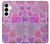S3710 ピンクのラブハート Pink Love Heart Samsung Galaxy S25 Plus バックケース、フリップケース・カバー