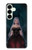 S3847 リリス 花嫁 ゴシック女 スカル死神 Lilith Devil Bride Gothic Girl Skull Grim Reaper Samsung Galaxy S25 Plus バックケース、フリップケース・カバー