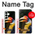 S3876 カラフルなサイチョウ Colorful Hornbill Samsung Galaxy S25 Plus バックケース、フリップケース・カバー
