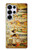 S0272 ウォールアート エジプト壁画 Egypt Wall Art Samsung Galaxy S25 Ultra バックケース、フリップケース・カバー