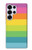 S2363 レインボー柄 Rainbow Pattern Samsung Galaxy S25 Ultra バックケース、フリップケース・カバー